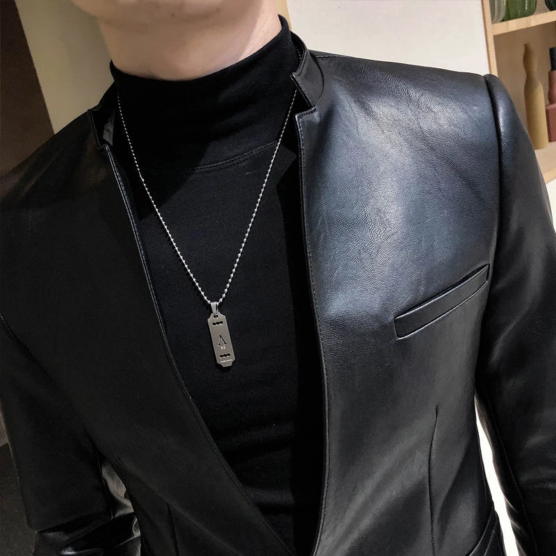 Veste en Cuir pour Homme Sampaio® S1280